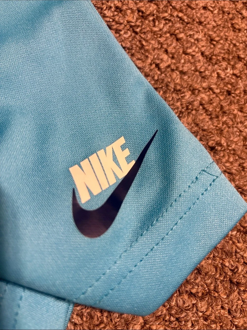 Nike Navy T‑Shirt & Light Blue Shorts Set
